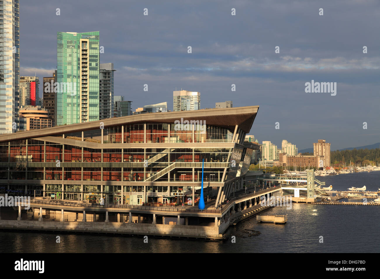 Canada, Vancouver, Convention Centre, West Building, Stock Photo