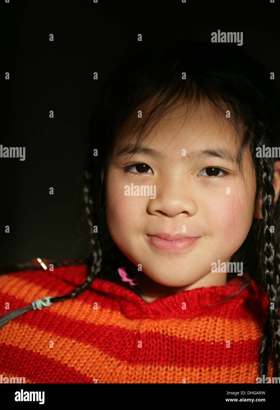 close up of face of happy child while smiling Stock Photo - Alamy