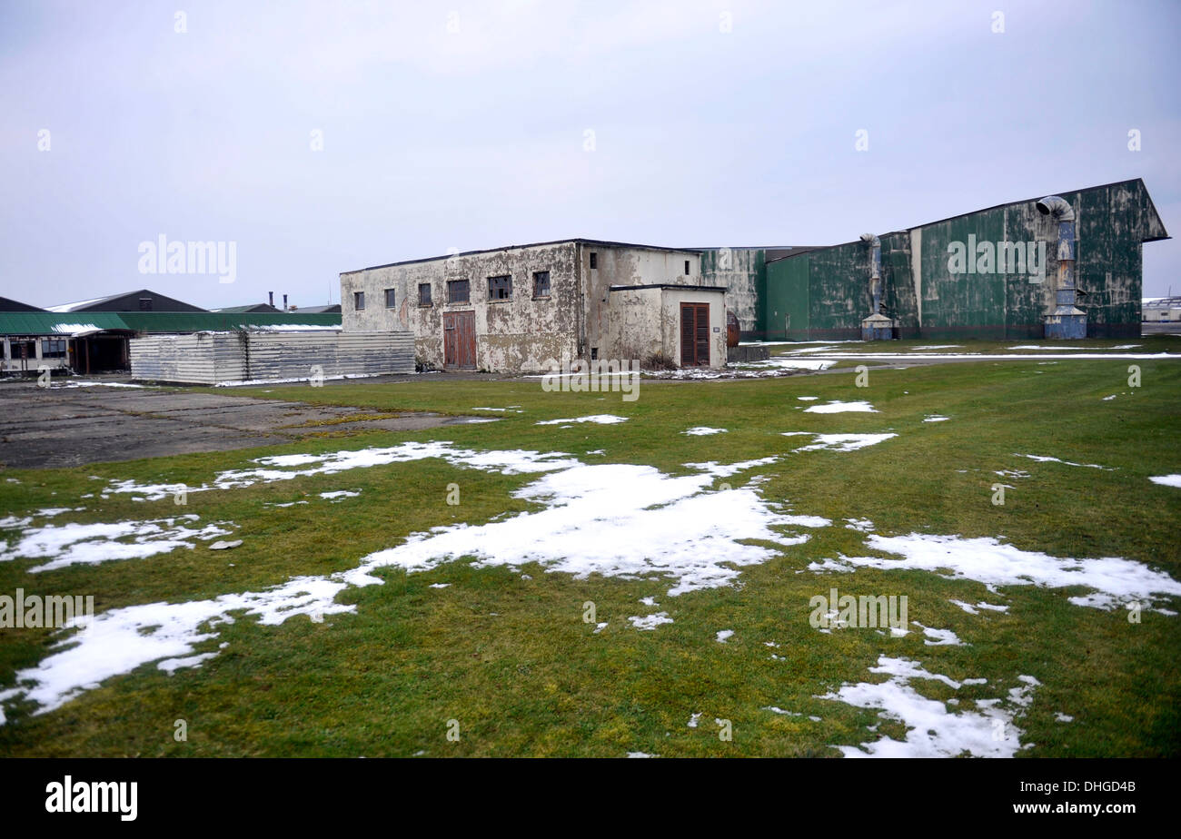 former usaf base used for filmsets and being redeveloped picture by Brian Jordan/Alamy Live News Stock Photo