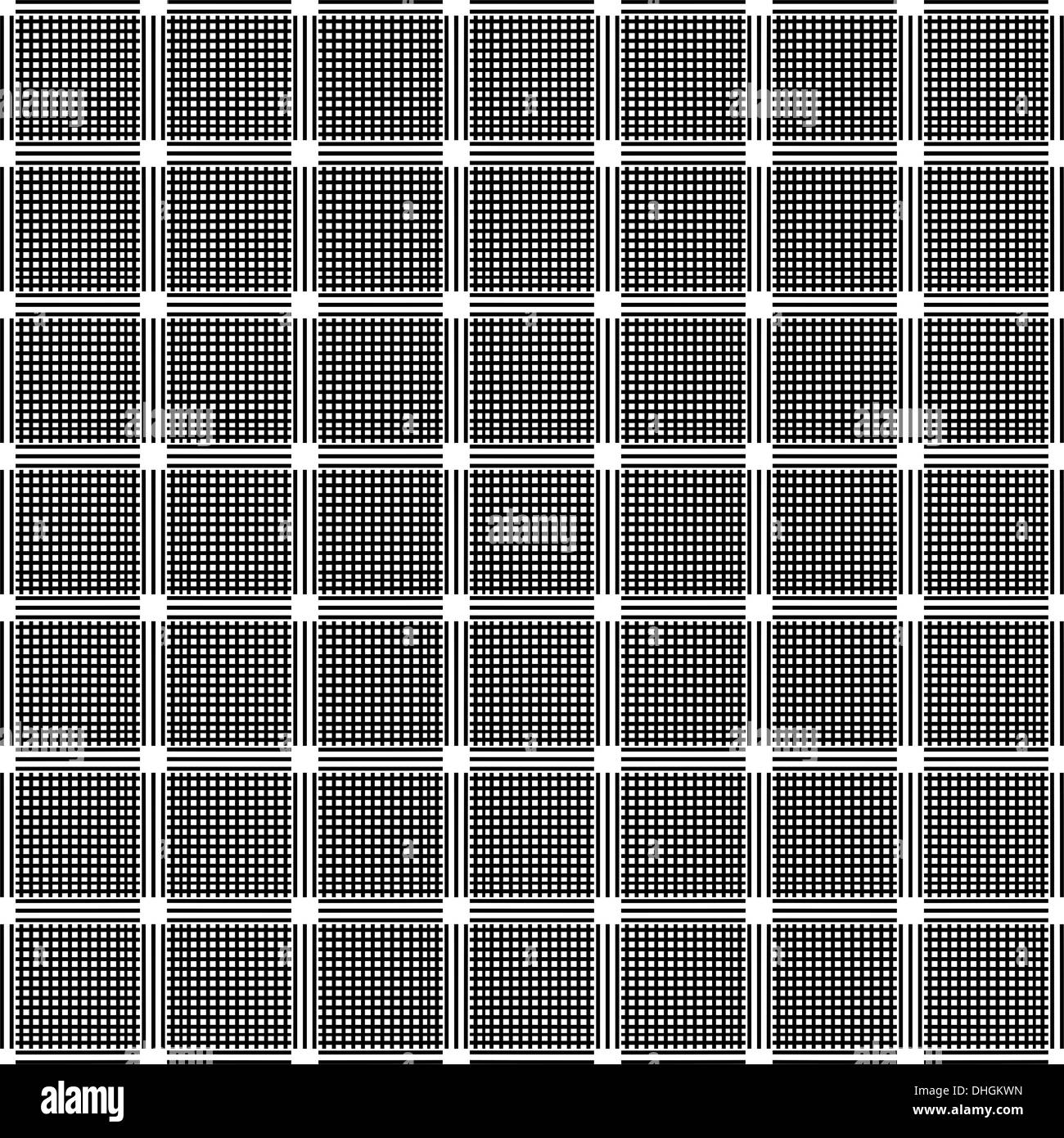 Plaid fabric Black and White Stock Photos & Images - Alamy