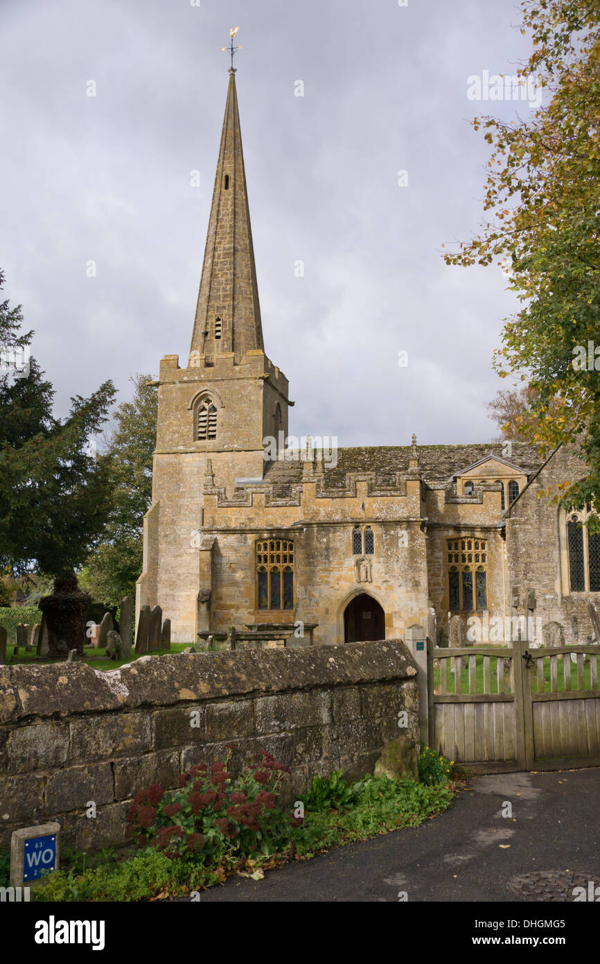 Stanton a small Cotswold village near Broadway in Gloucestershire