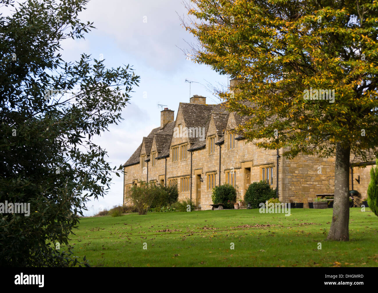 Stanton a small Cotswold village near Broadway in Gloucestershire England UK Stock Photo