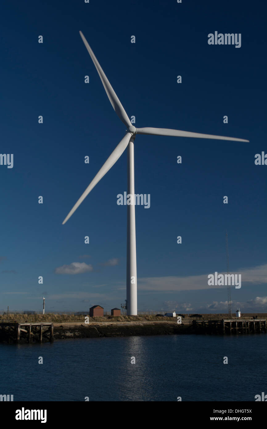 Wind turbine Stock Photo