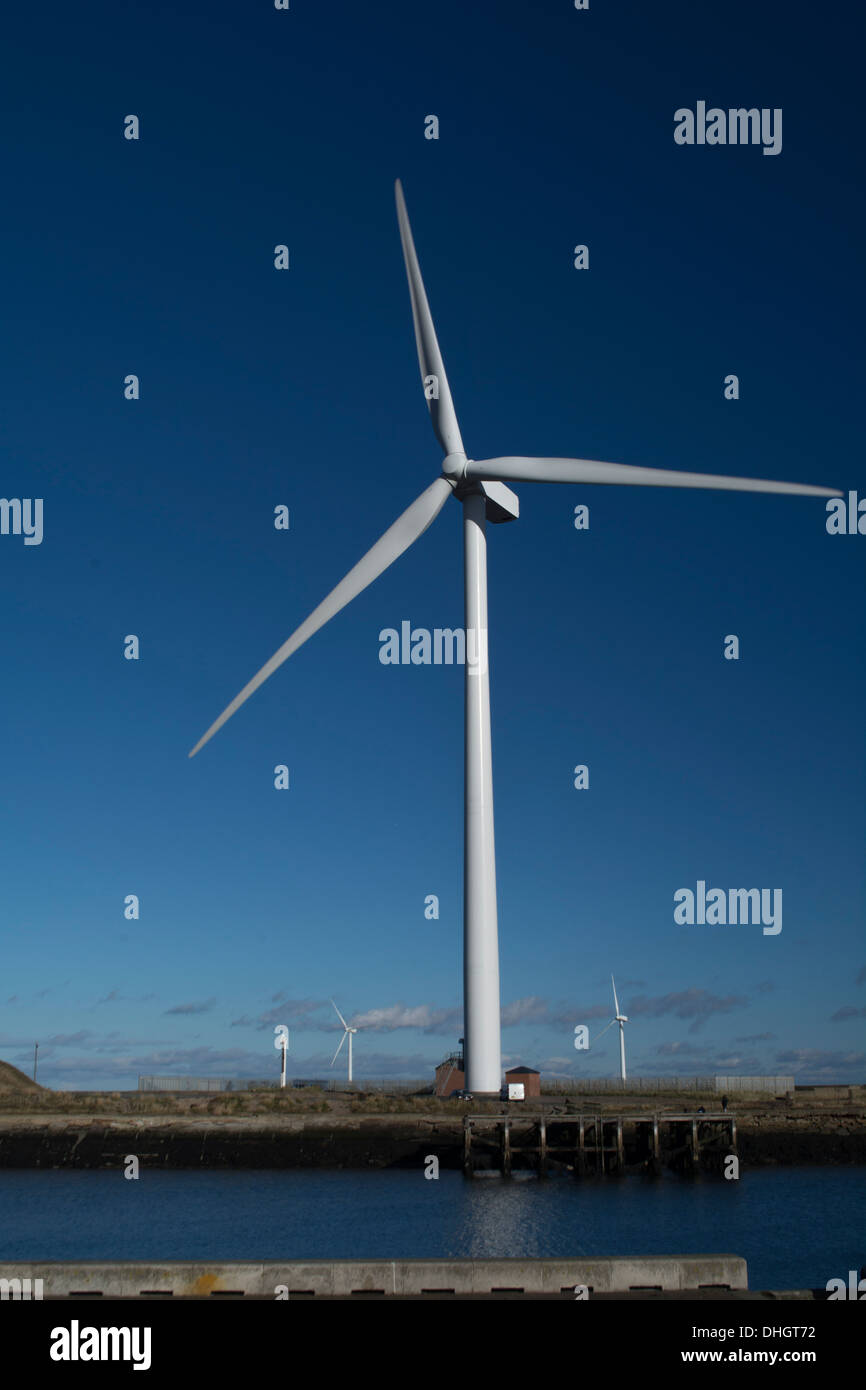 Wind turbine Stock Photo