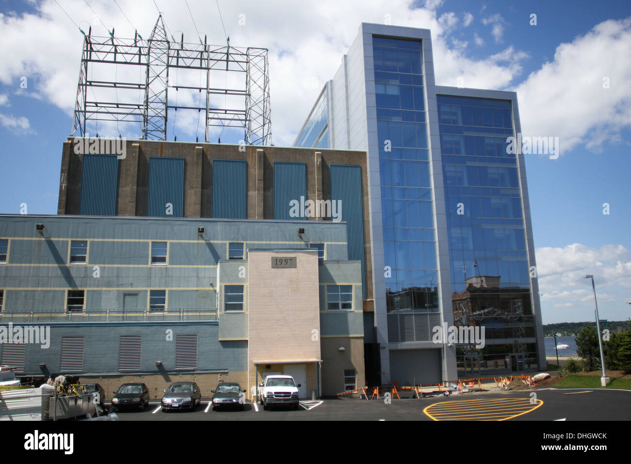 The Nova Scotia Power headquarters located in Halifax, N.S Stock Photo