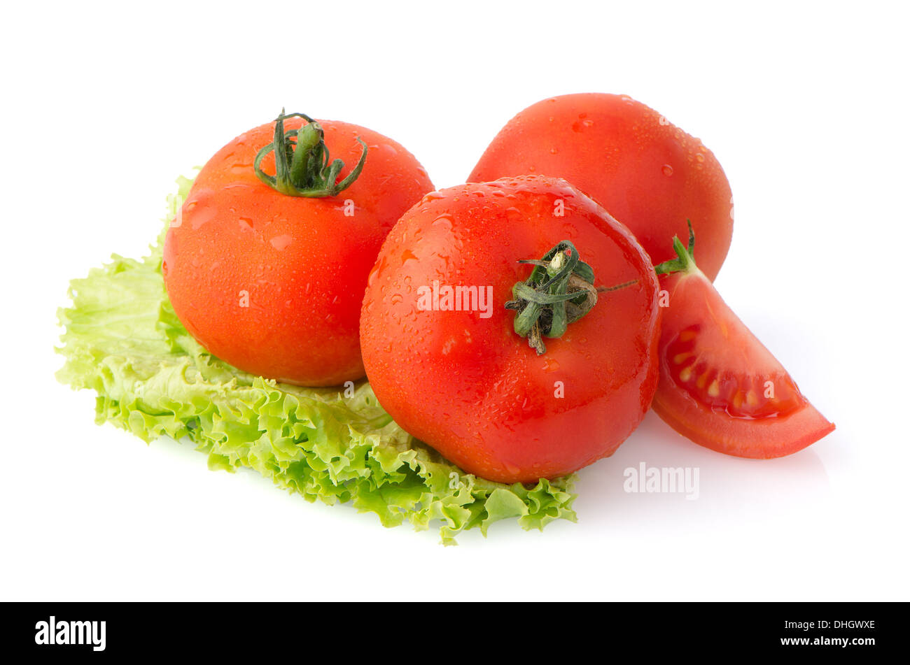 Red tomatoes isolated on white background Stock Photo - Alamy