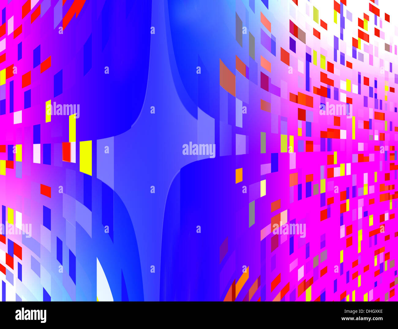 Abstract colorful futuristic exploration development management background Stock Photo