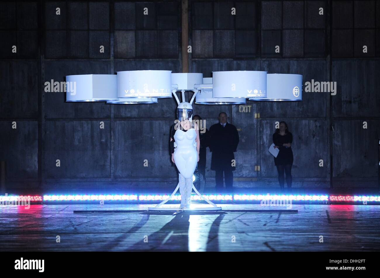 Brooklyn, NY, . 10th Nov, 2013. Lady Gaga at the press conference for ...