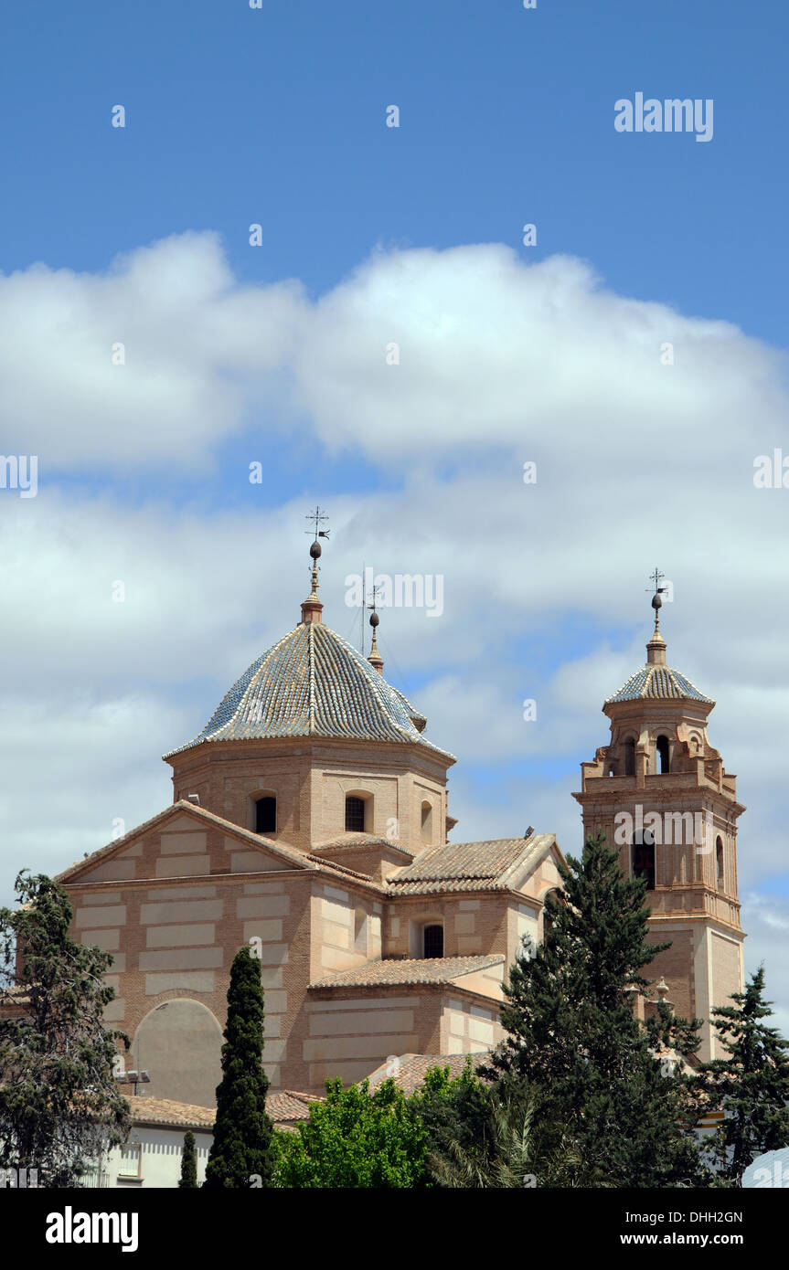 Santa Maria de la Encarnacion church, Velez Rubio, Almeria Province, Andalusia, Spain, Western Europe. Stock Photo