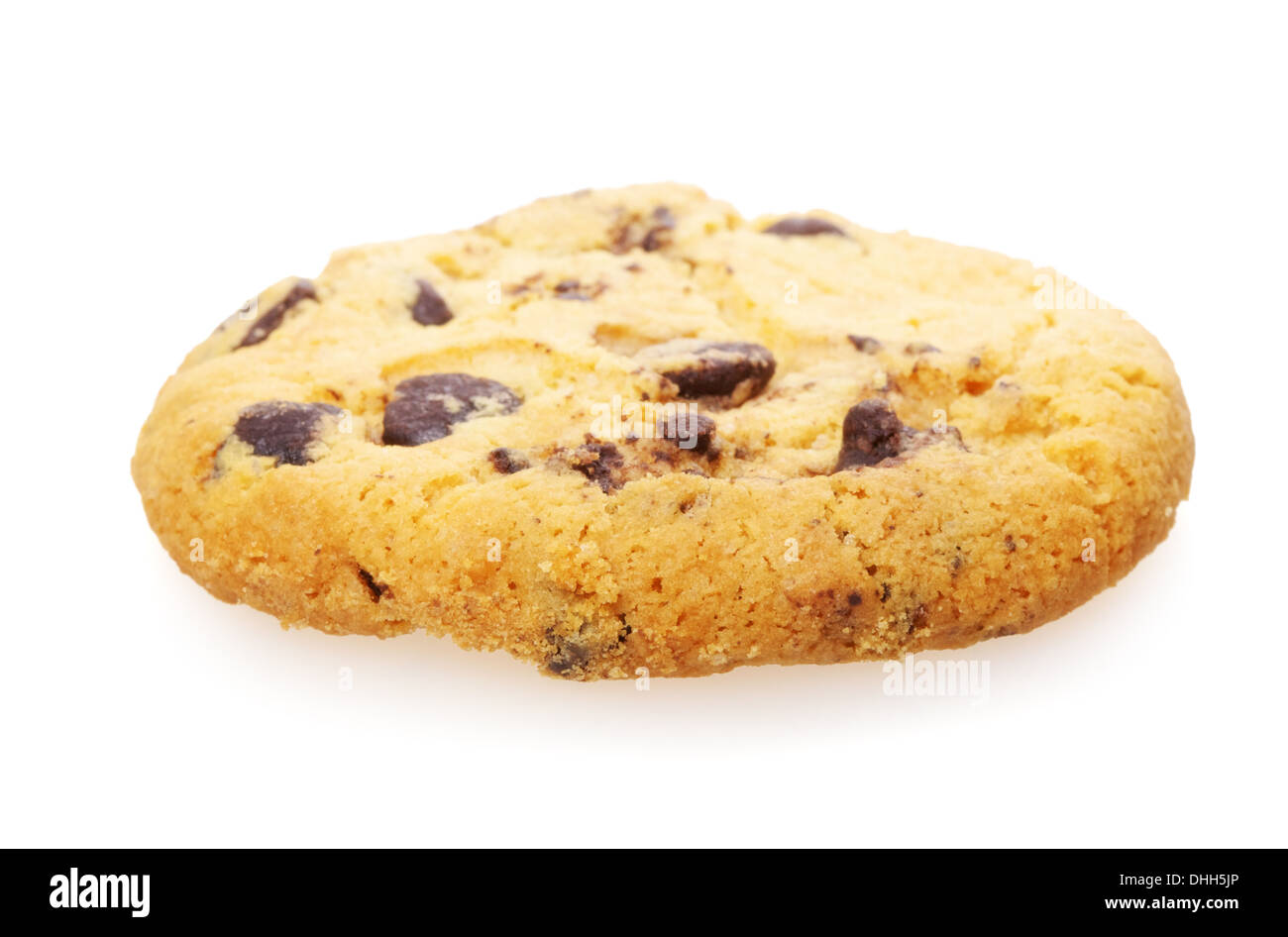 Homemade Cookie With Chocolate Chips Stock Photo