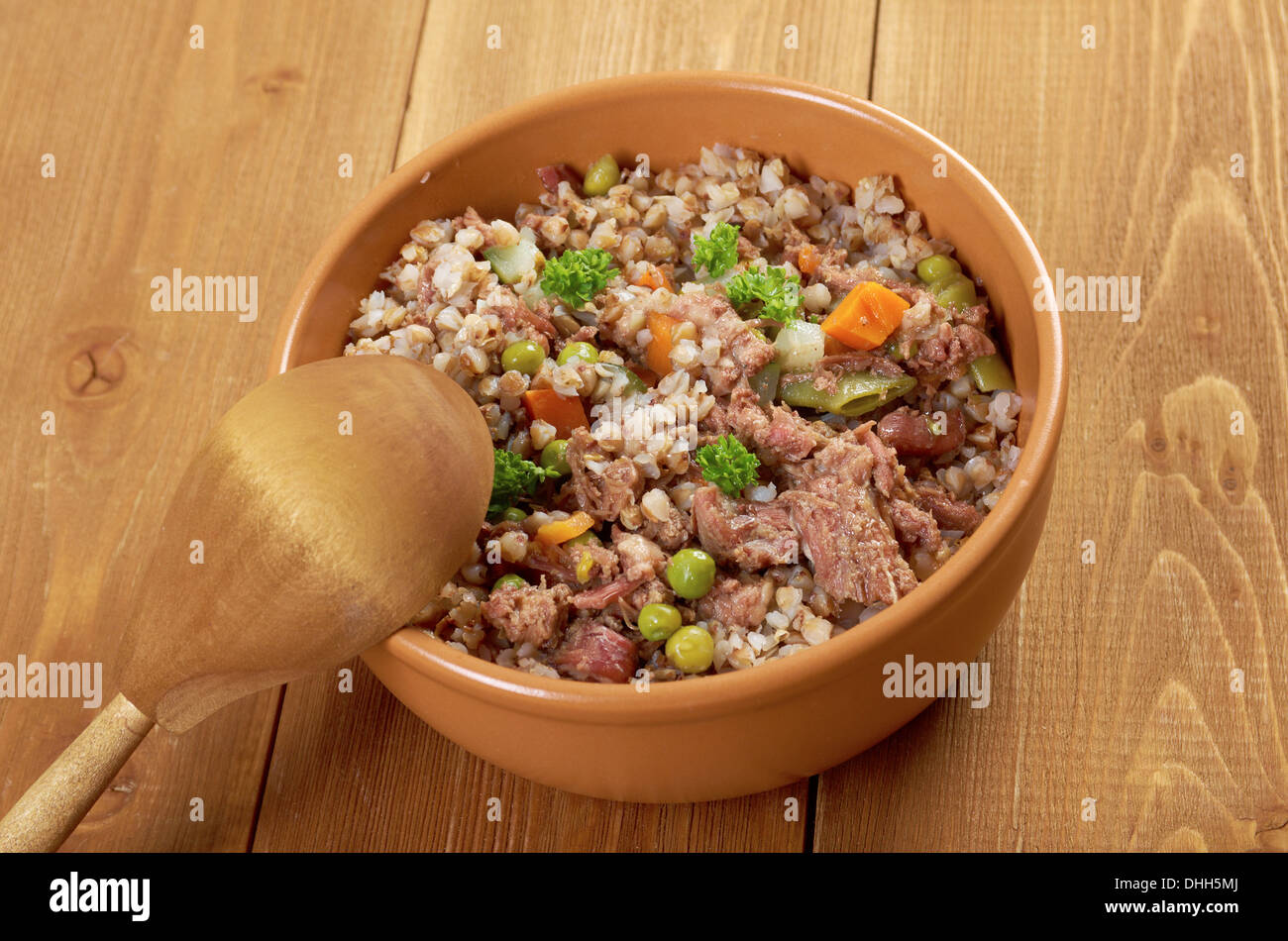 Russian Buckwheat porridge Stock Photo Alamy