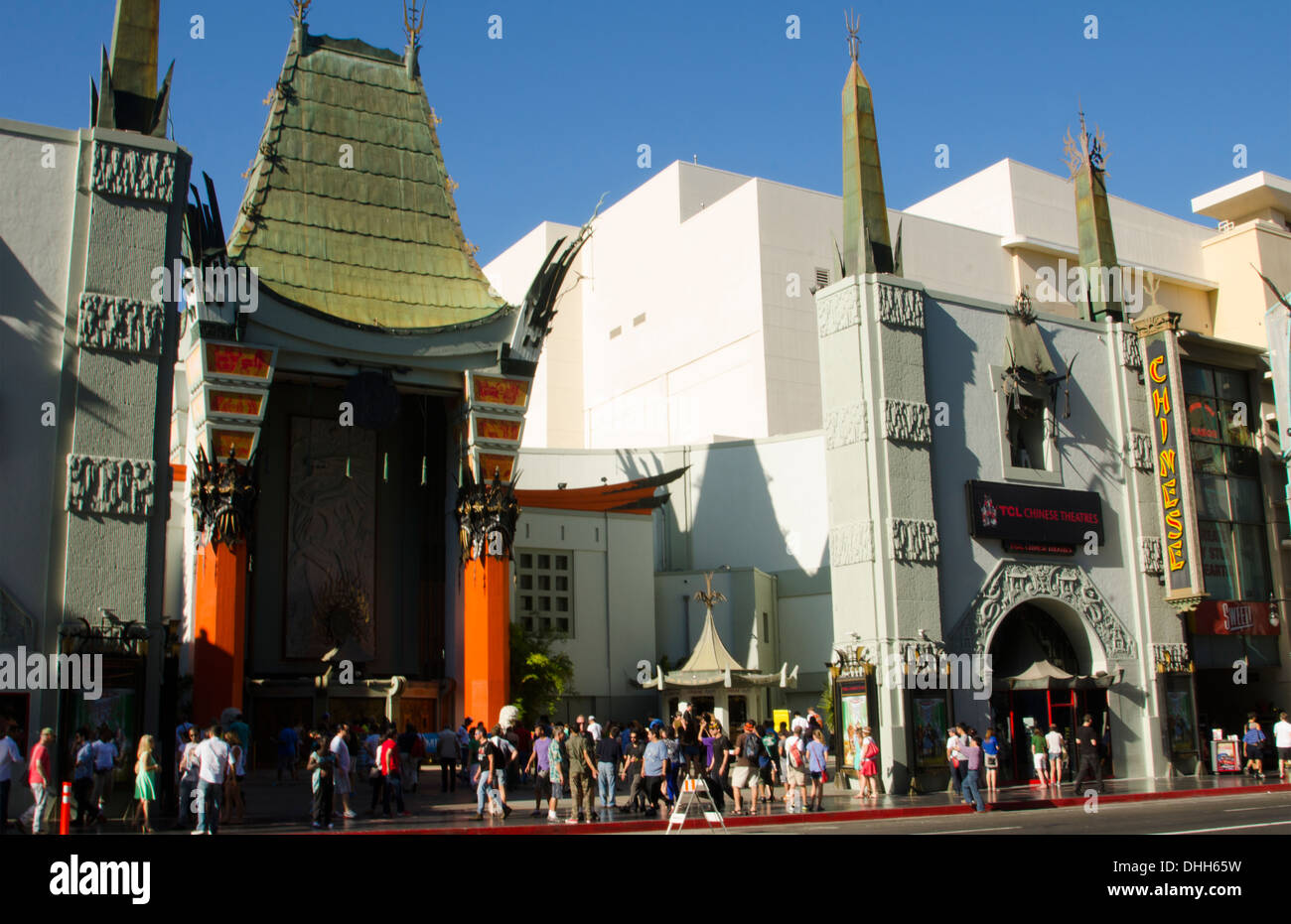 Los Angeles California CA the famous TCL Chinese Theater with the ...