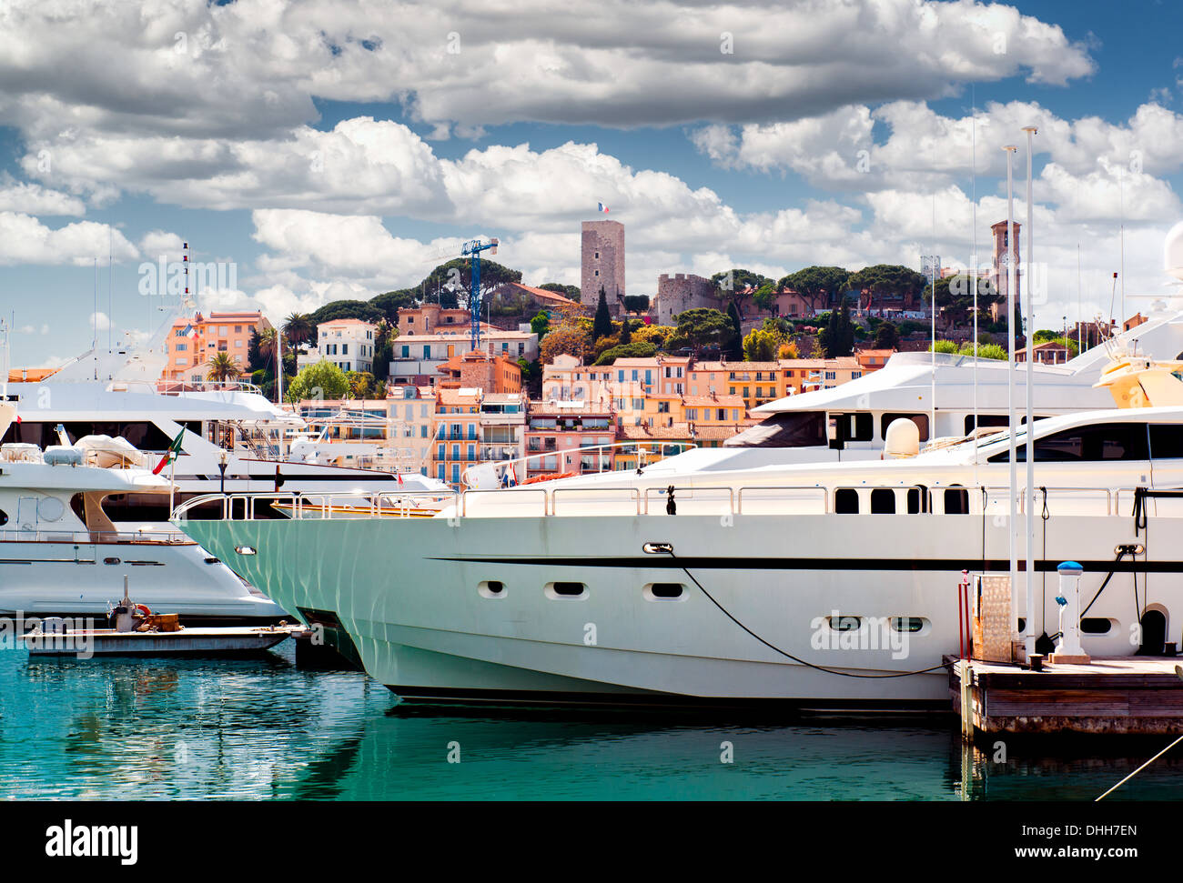 Le Suquet. Cannes, France Stock Photo