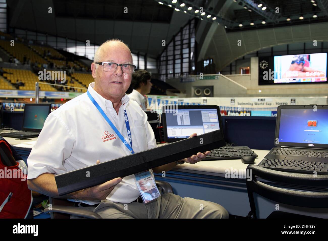 Official olympic timekeeper hi-res stock photography and images - Alamy