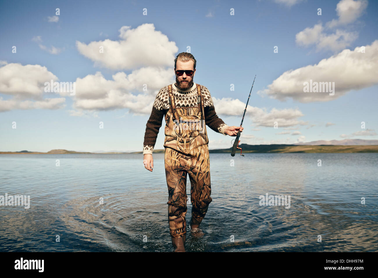 Man fishing from lake hi-res stock photography and images - Page 3 - Alamy