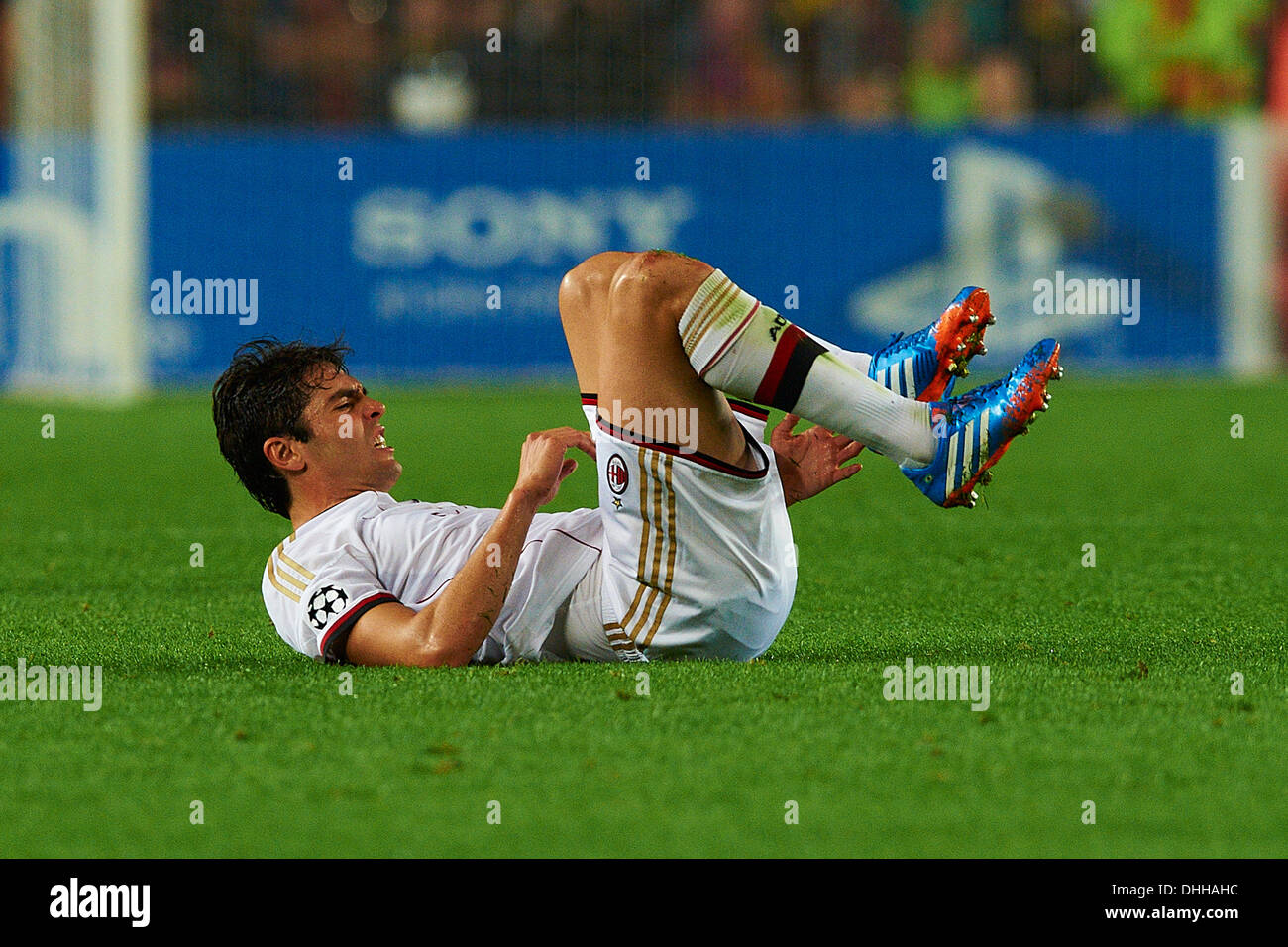 Kaka (AC Milan), during the Champions League soccer match between FC Barcelona and AC Milan, at the Camp Nou stadium in Barcelona, Spain, wednesday, november 6, 2013. Foto: S.Lau Stock Photo
