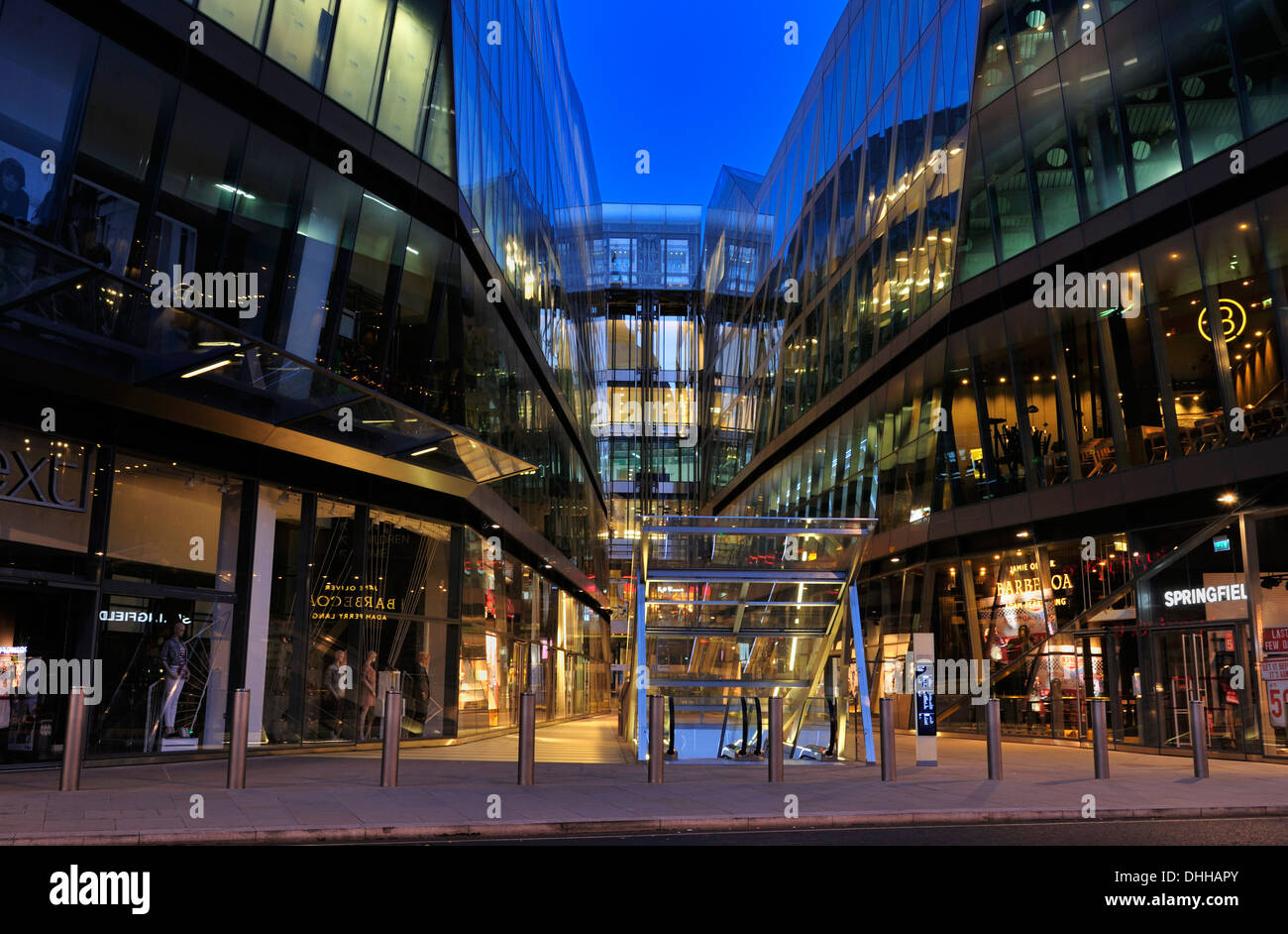 One New Change shopping destination, Cheapside, London EC4, United Kingdom Stock Photo