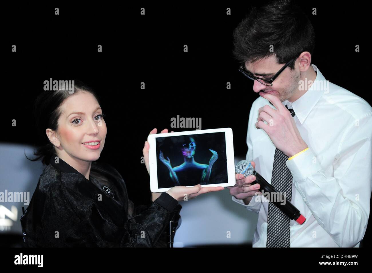 Brooklyn, NY, . 10th Nov, 2013. Lady Gaga at the press conference for ...