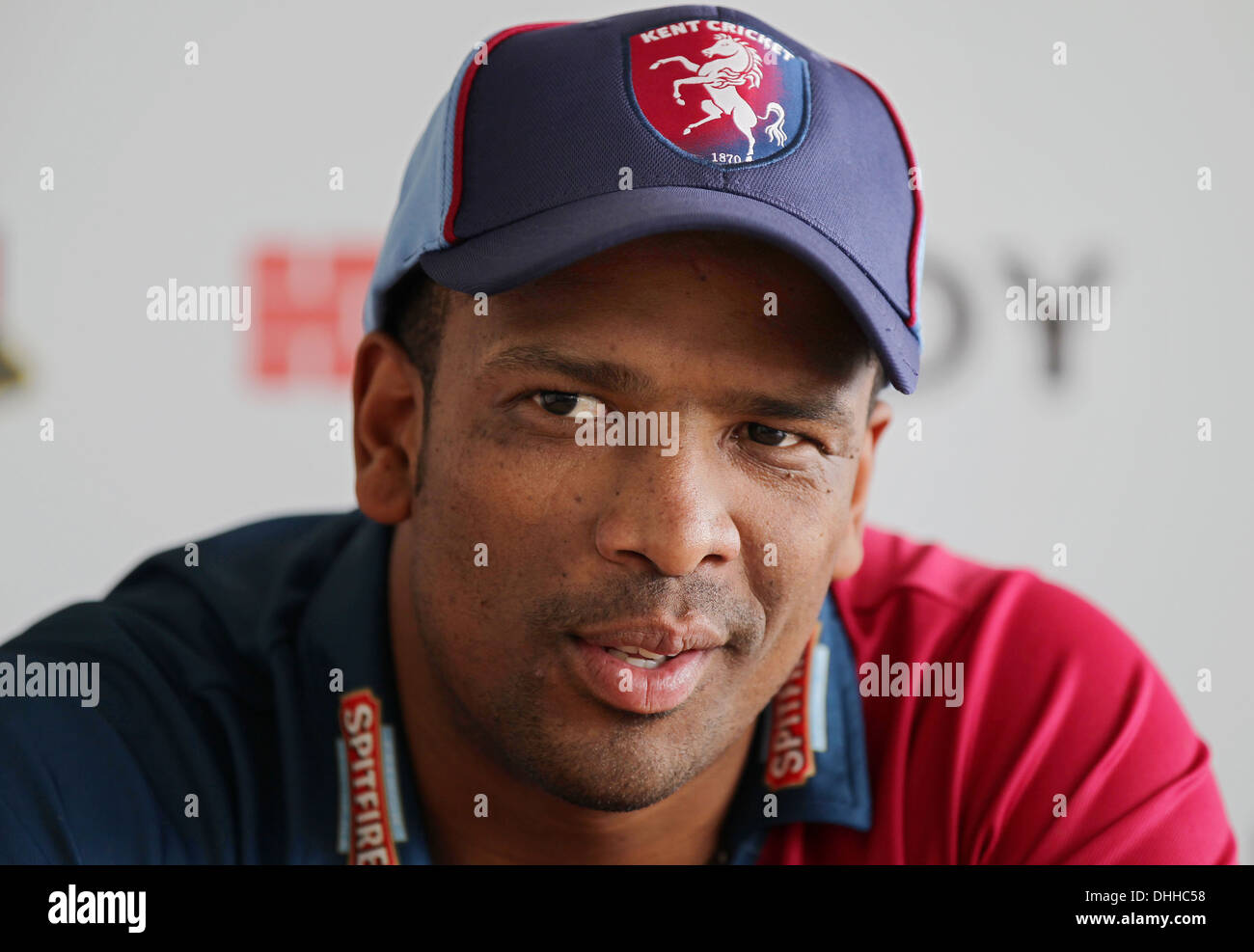 Cricket - South African Vernon Philander unveiled at a press conference as Kent CCC overseas player for 2013 Stock Photo