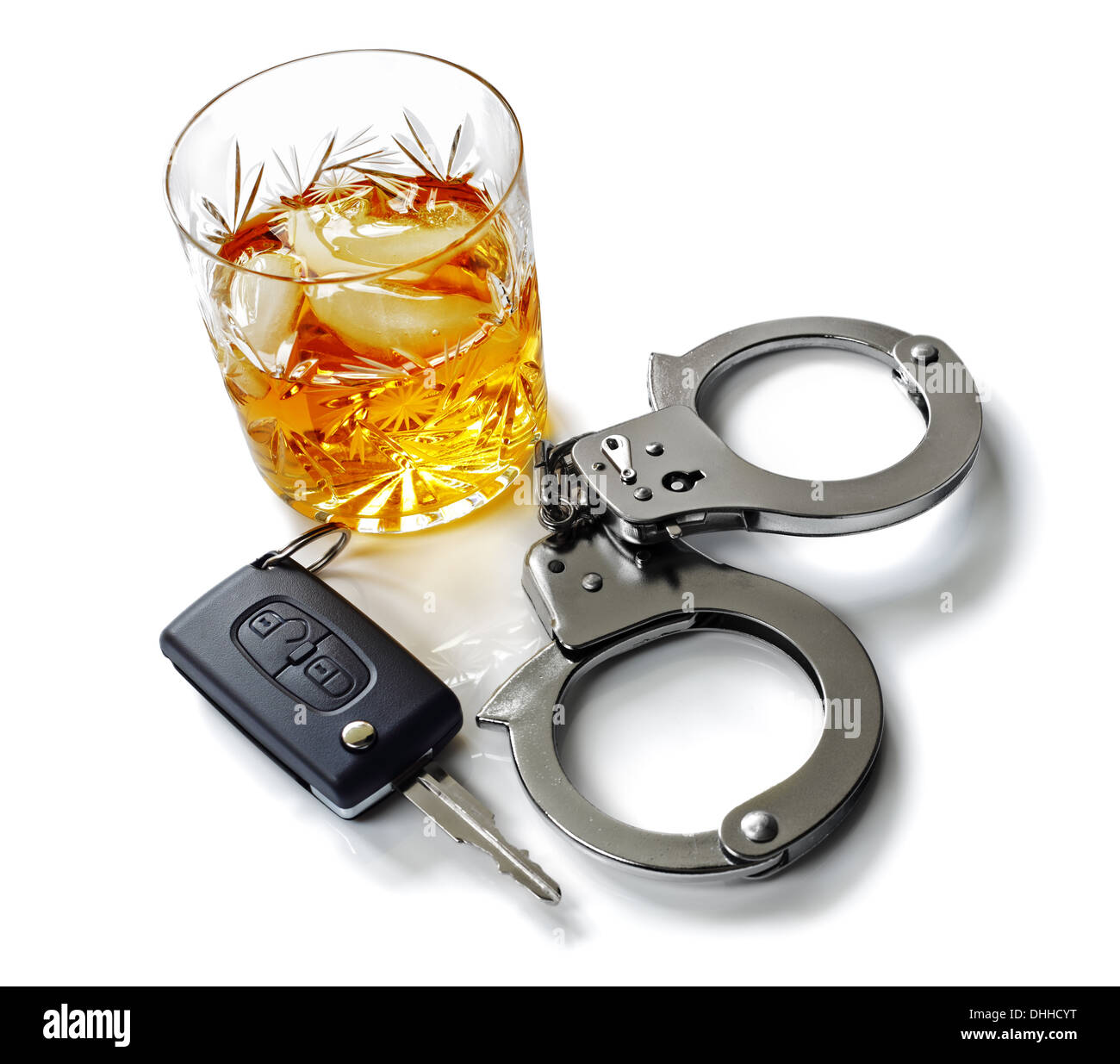 Drunk driving Stock Photo