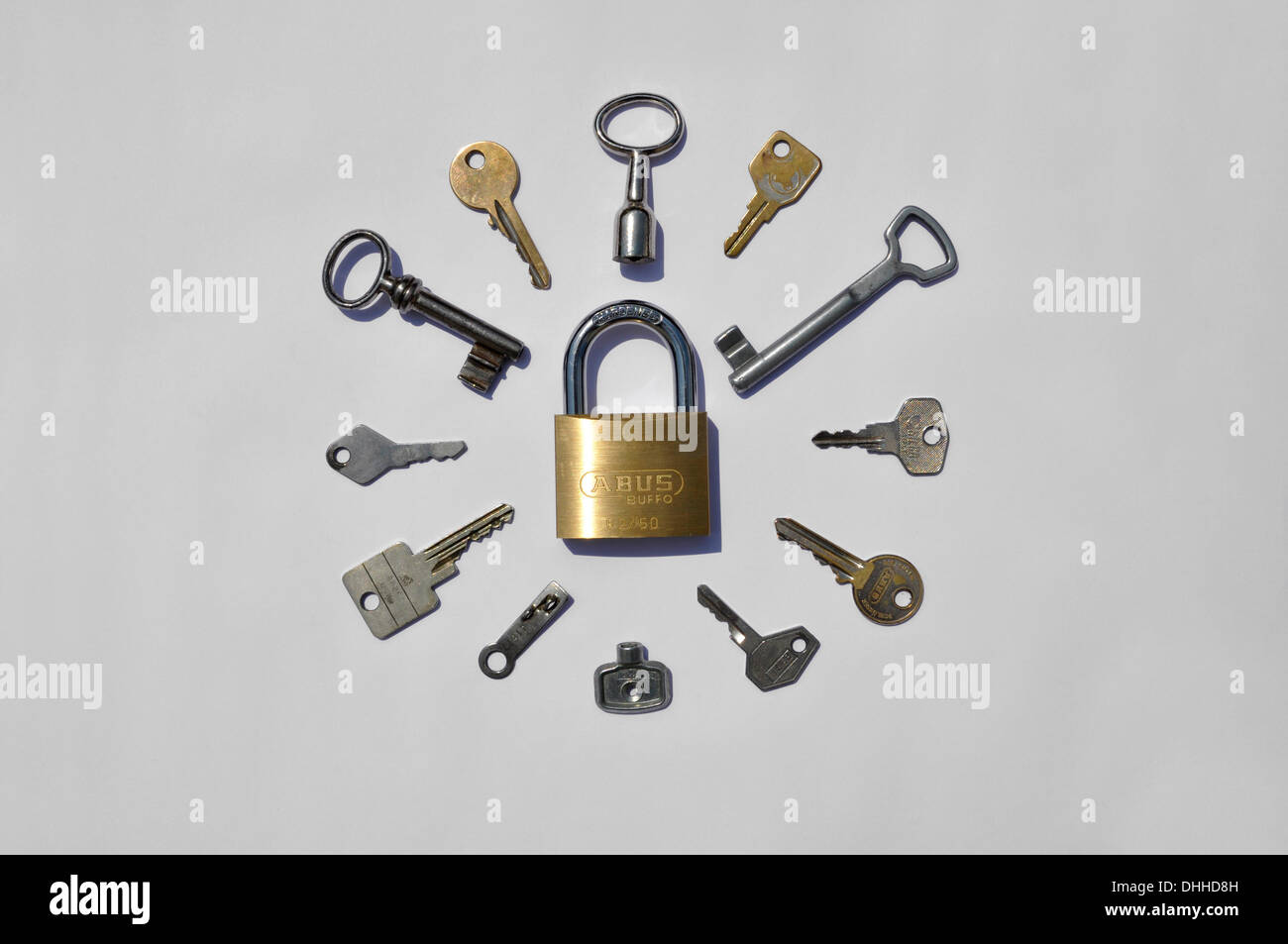 Key lock principle hi-res stock photography and images - Alamy