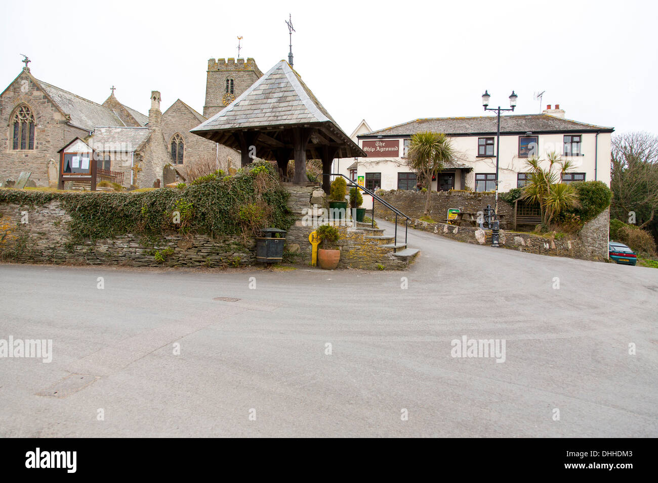 Mortehoe village pub hires stock photography and images Alamy