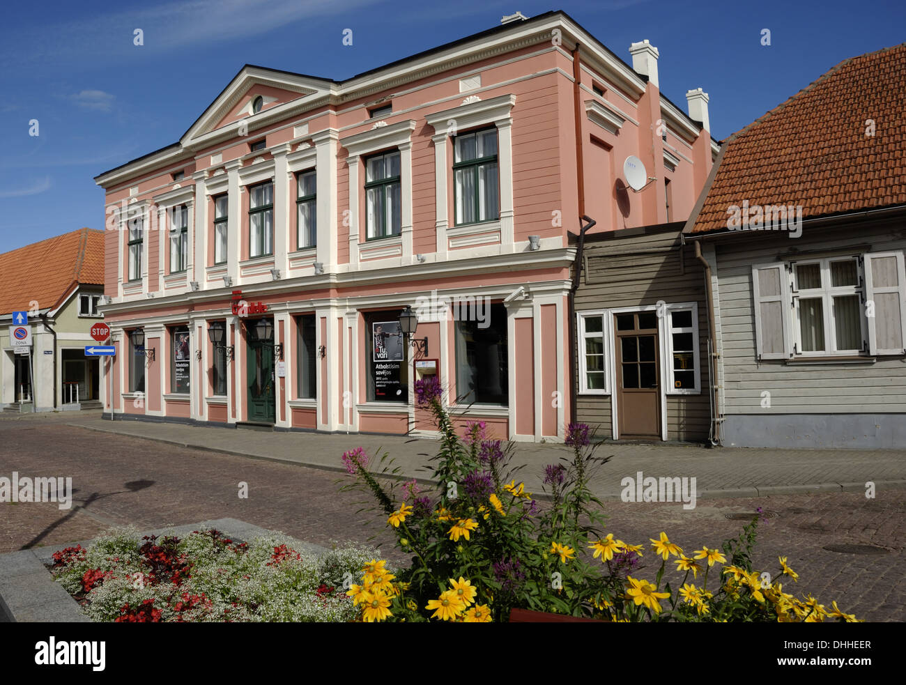 Old Town Ventspils Stock Photo - Alamy