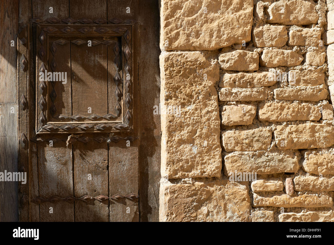 Old strong wooden door hi-res stock photography and images - Alamy