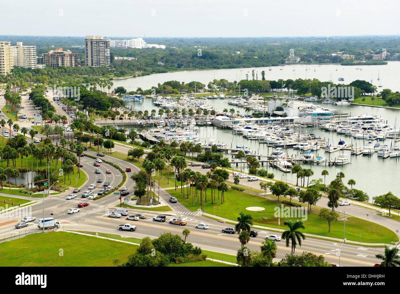 The city of Sarasota, Florida on 23.10.2013. Photo: picture alliance / Robert Schlesinger Stock Photo
