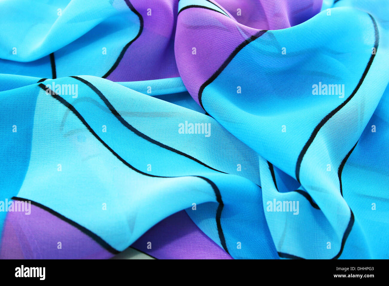 Colorful fabric as a background Stock Photo - Alamy