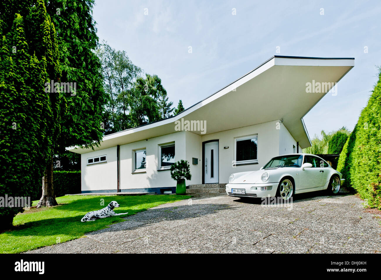 Bauhaus residential house, Hamburg, Germany Stock Photo - Alamy