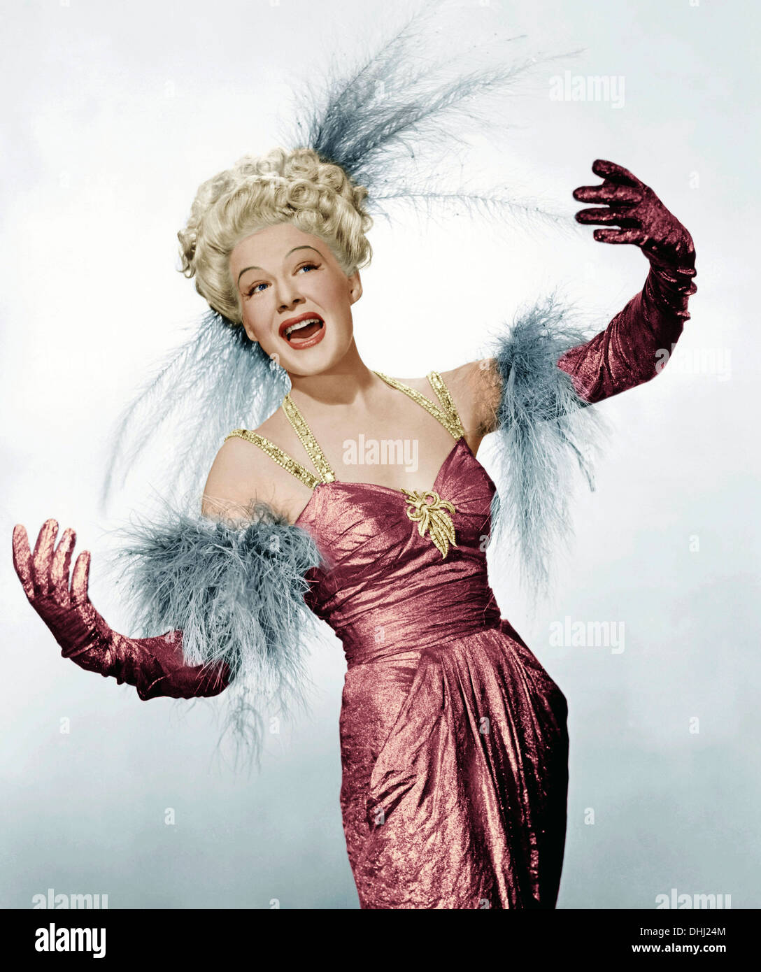 INCENDIARY BLONDE 1945 Paramount film with Betty Hutton Stock Photo
