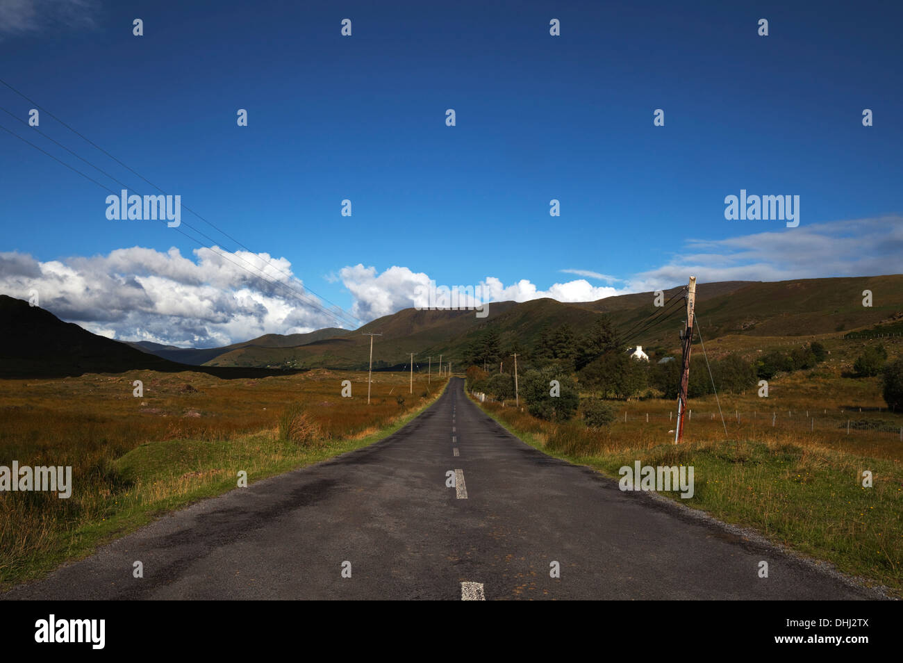 The R300 road at Finny, County Mayo, Ireland Stock Photo Alamy