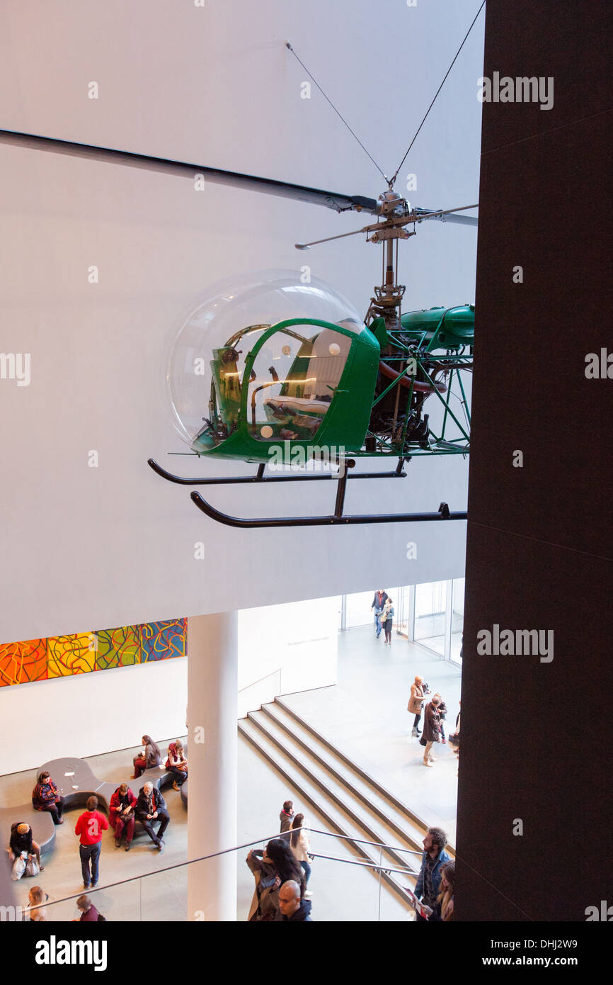 Bell47D1 Helicopter by Arthur Young. The Museum of Modern Art ( Moma