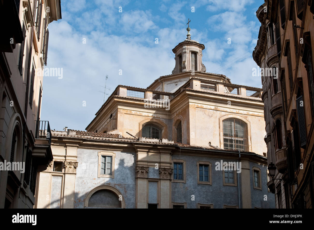 Church Santa Maria in Campomarzio, Rome, Italy Stock Photo - Alamy