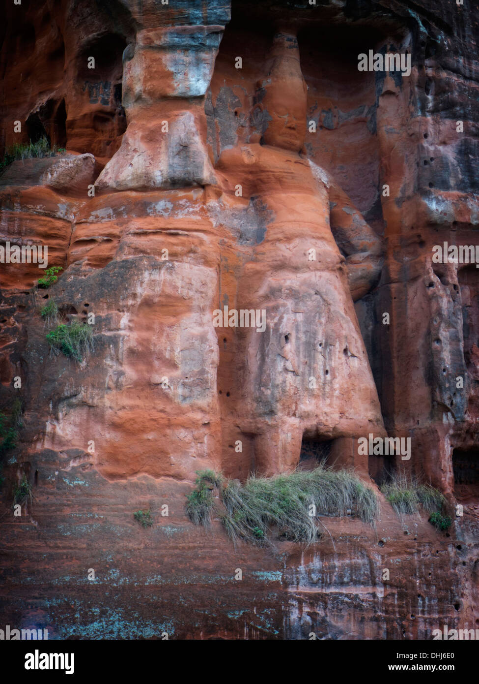 Leshan Giant Buddha Stock Photo