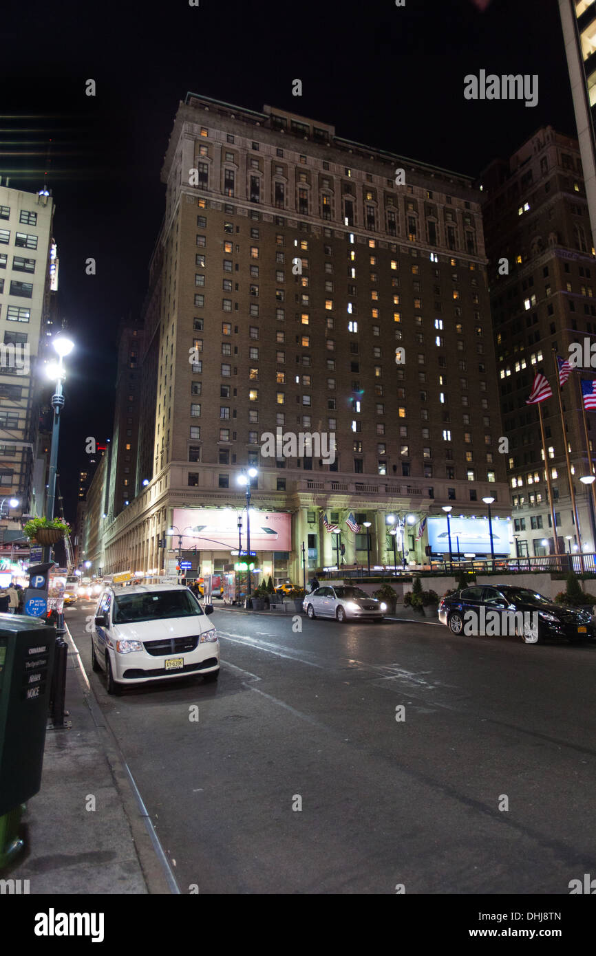 Hotel Pennsylvania, Seventh Avenue, New York City, United States of America. Stock Photo