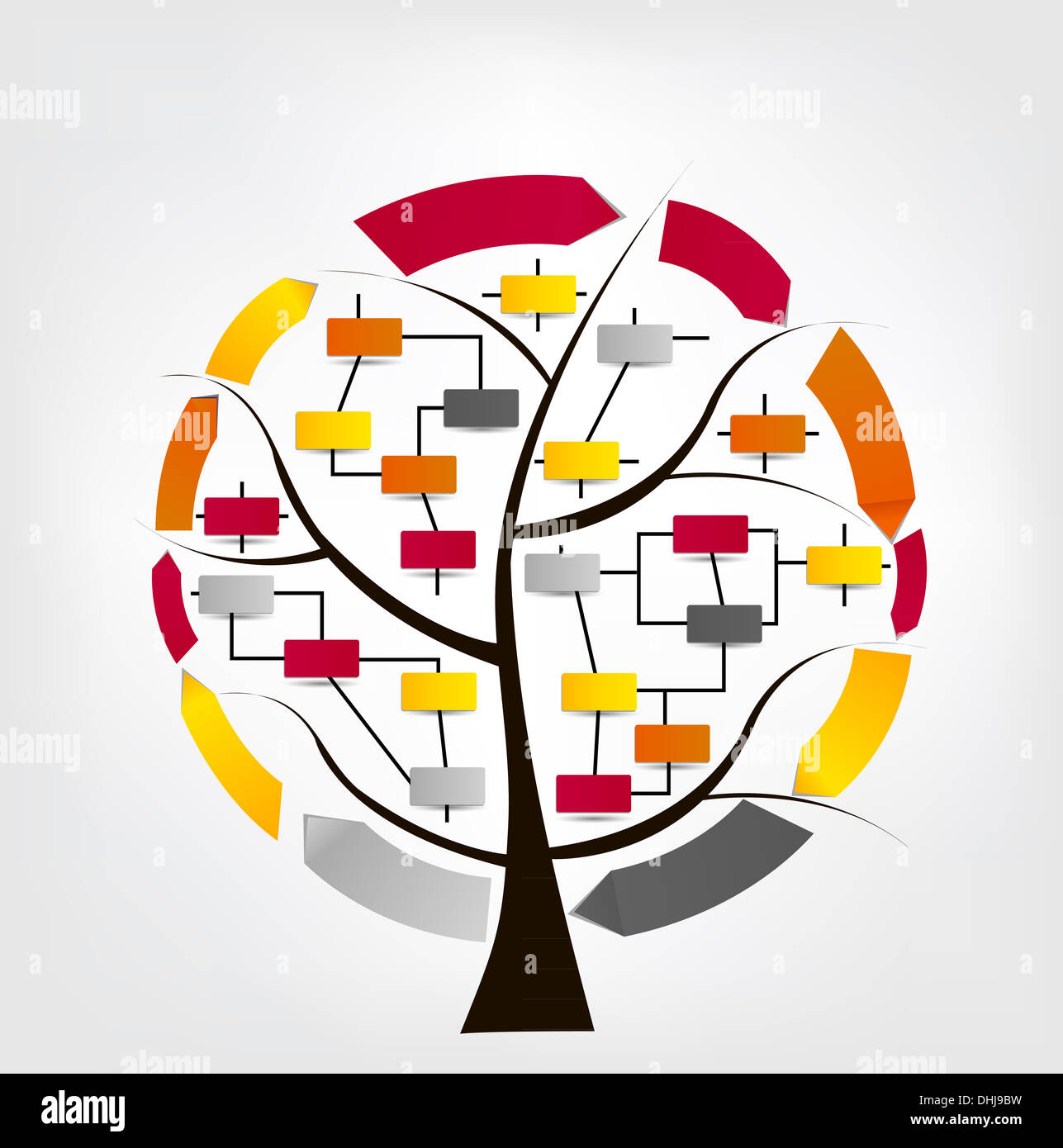 Infographic business template vector illustration Stock Photo - Alamy