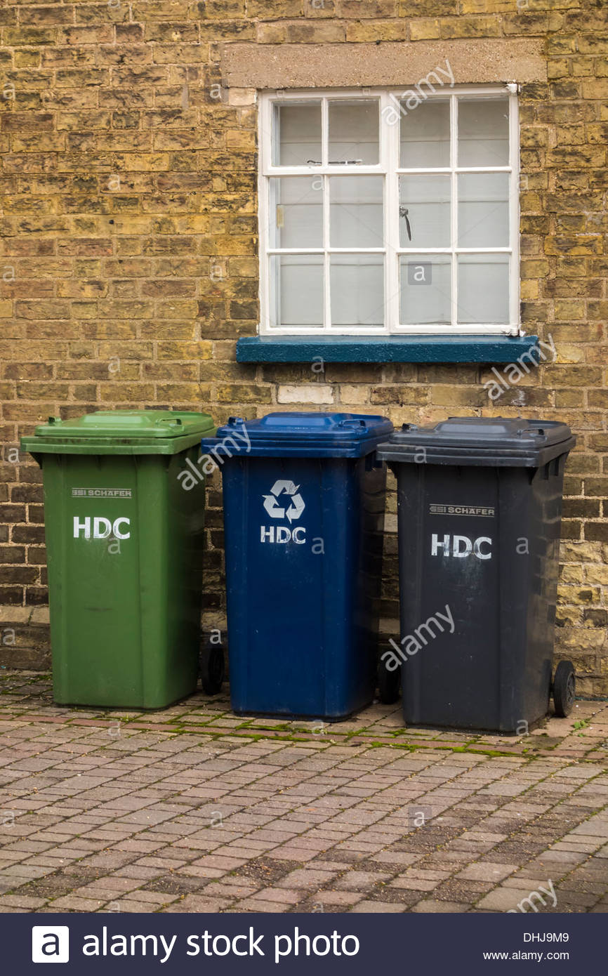 Blue Bins Stock Photos & Blue Bins Stock Images Alamy