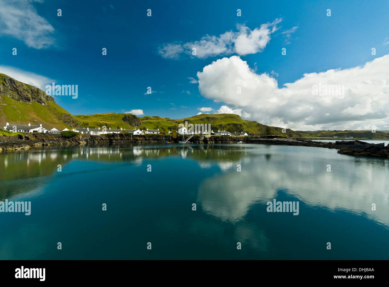 Easdale Seil Island near Oban, Highlands of Scotland UK Stock Photo
