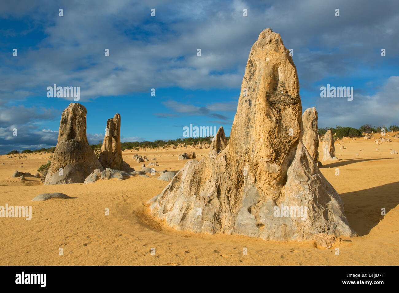 Pinnacles, Nambung National Park, Western Australia Stock Photo