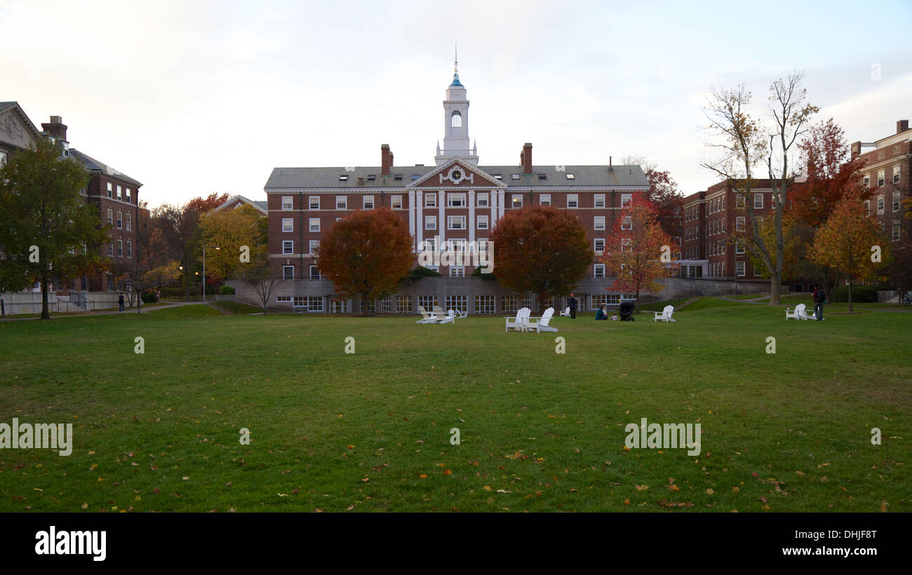 Radcliffe Quad undergrad housing at Harvard University campus in