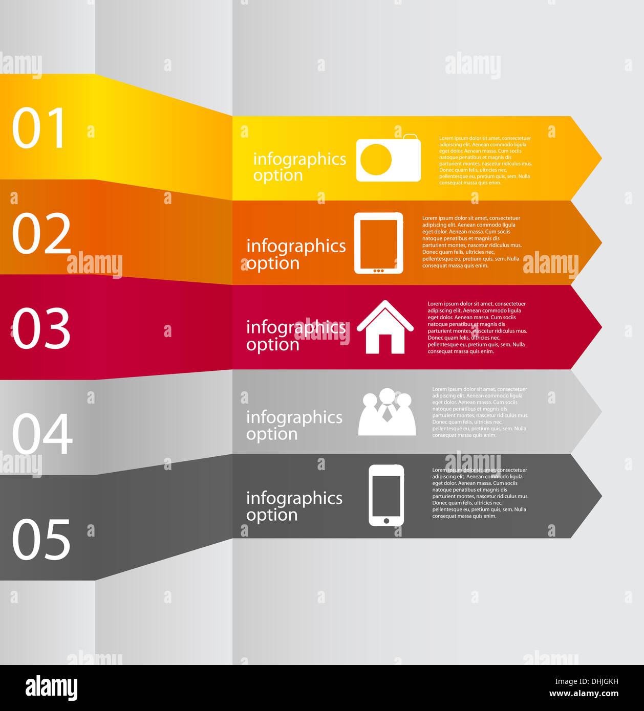 Infographic business template vector illustration Stock Photo - Alamy