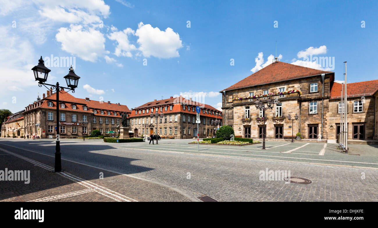Germany, Bavaria, Franconia, exterior view of th Bavarian Administrative Court Stock Photo