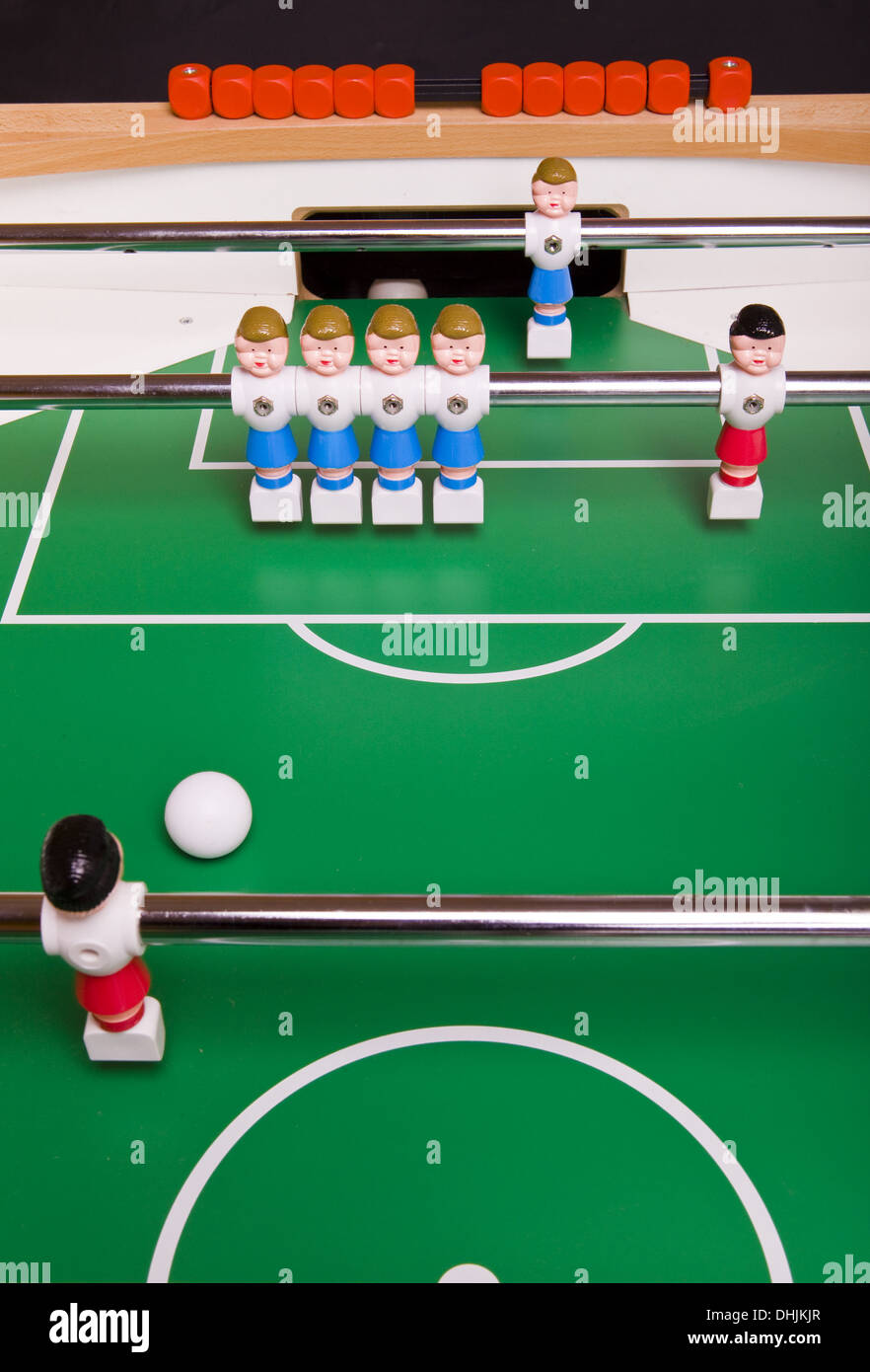Toy football players Stock Photo Alamy