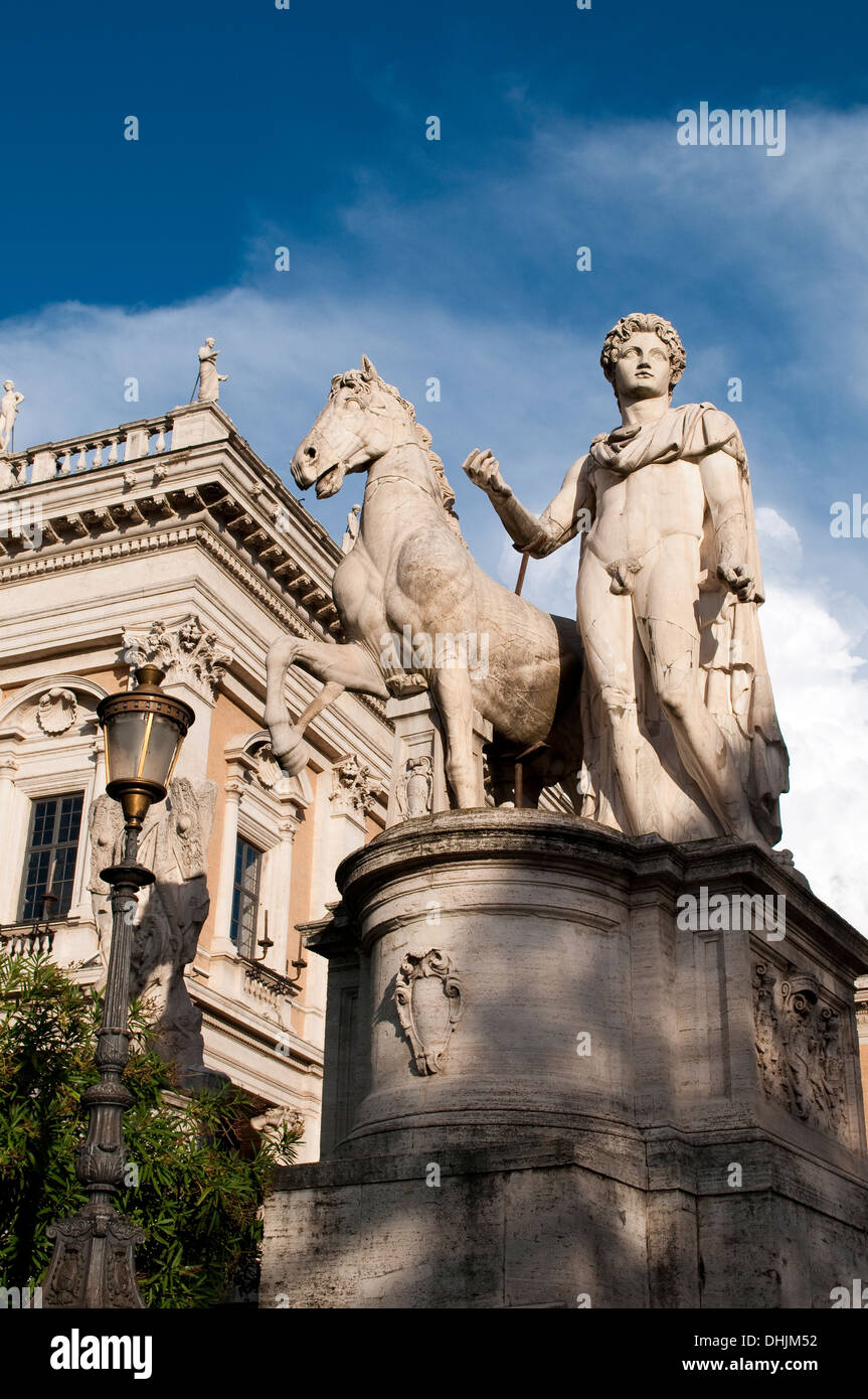 Statue of Castor (or Pollux) at Piazza del Campidoglio, Capitoline Hill