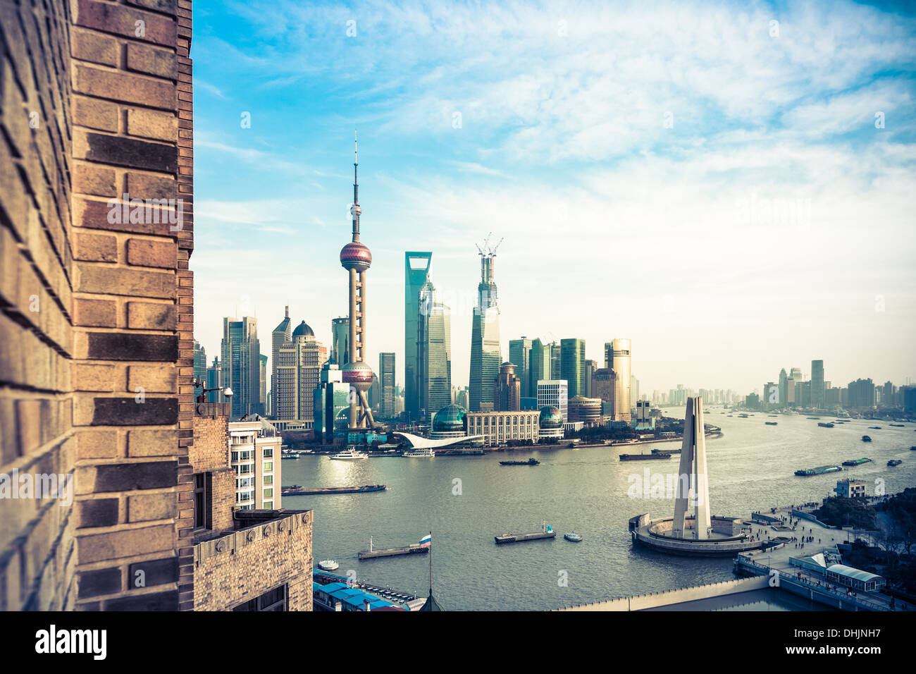 Shanghai boat bund hi-res stock photography and images - Alamy