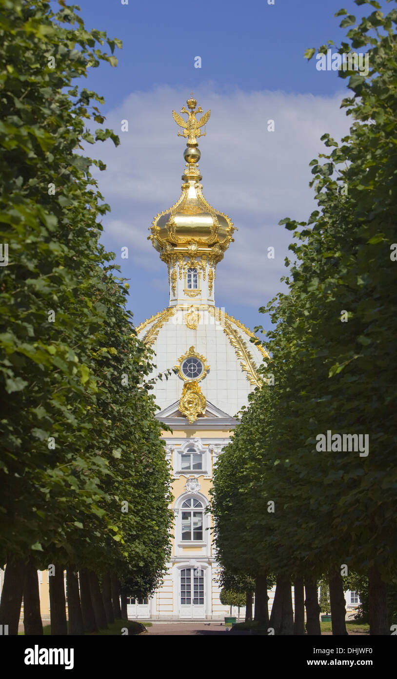 Russia, Petrodvorets- Peterhof Palace Stock Photo - Alamy