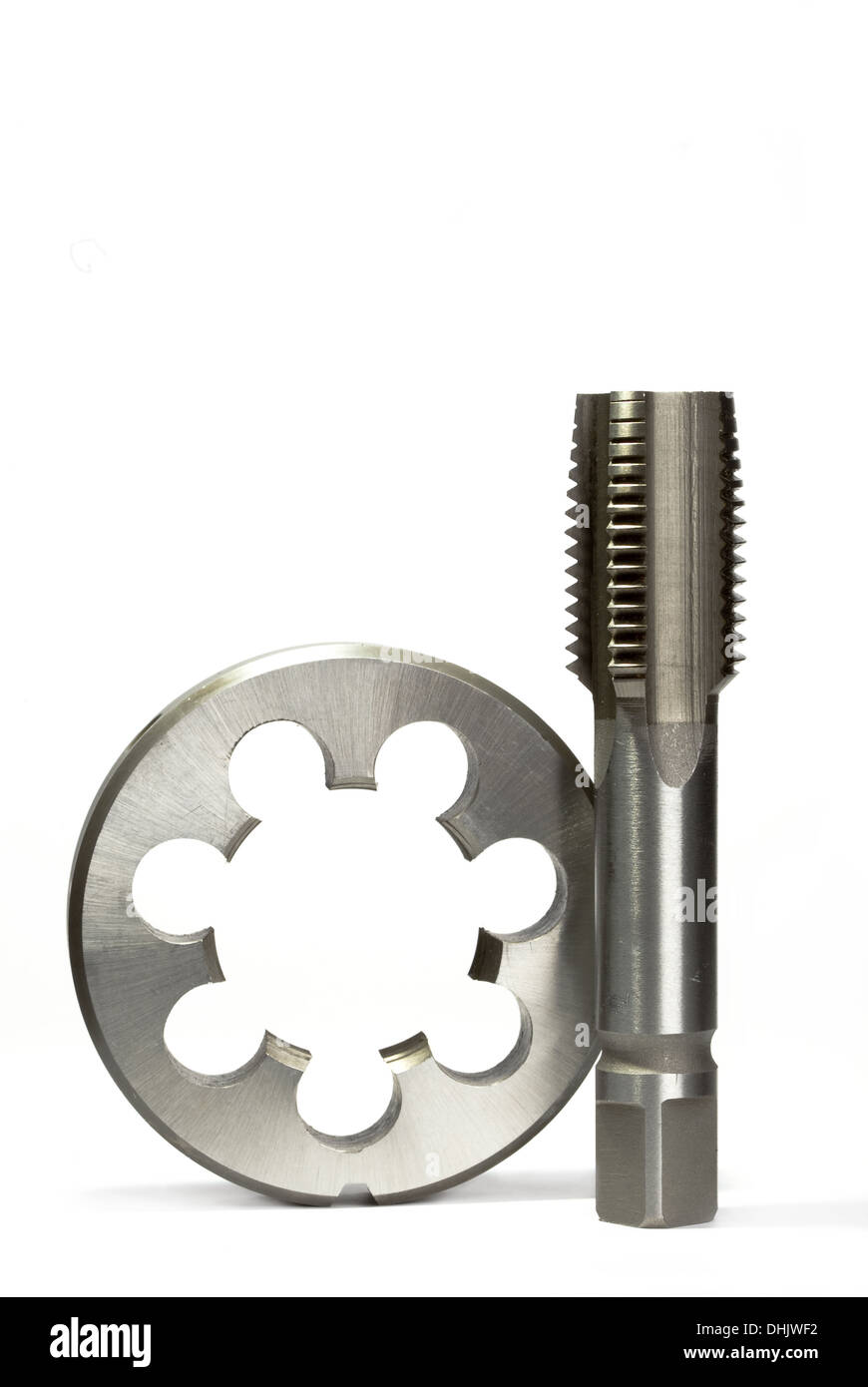 Die and tap Stock Photo Alamy