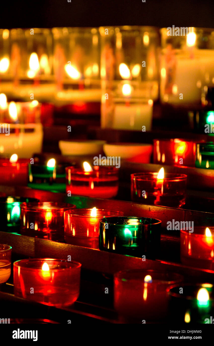 Church candle holders hires stock photography and images Alamy